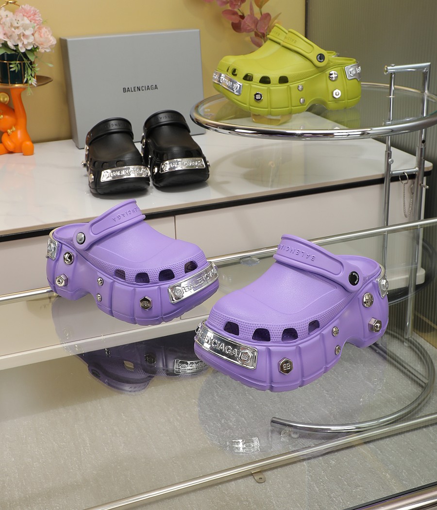 . cantidad gran privado 2023 más reciente casa de París (Balenciaga) sandalias envío! ¡Comprar autén