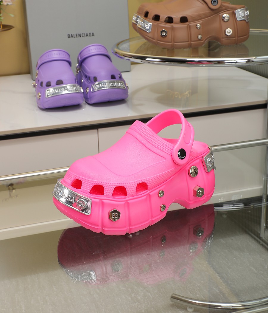 . cantidad gran privado 2023 más reciente casa de París (Balenciaga) sandalias envío! ¡Comprar autén