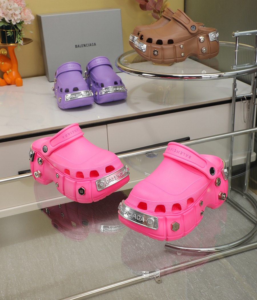 . cantidad gran privado 2023 más reciente casa de París (Balenciaga) sandalias envío! ¡Comprar autén