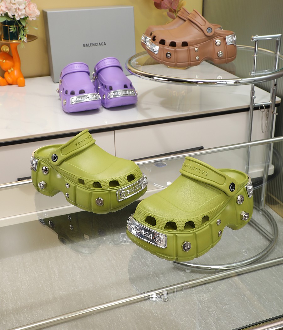 . cantidad gran privado 2023 más reciente casa de París (Balenciaga) sandalias envío! ¡Comprar autén