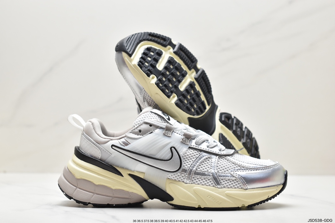Nike V2K Runtekk 3XL shock-absorbing anti-slip retro low-top running shoes FD0736-100