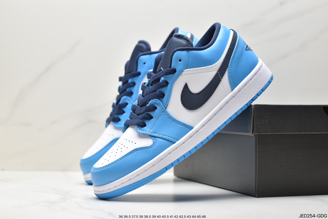 Air Jordan 1 Low low top arctic blue AJ1 Jordan 1 generation aj1 Joe 1 low state 553558-144