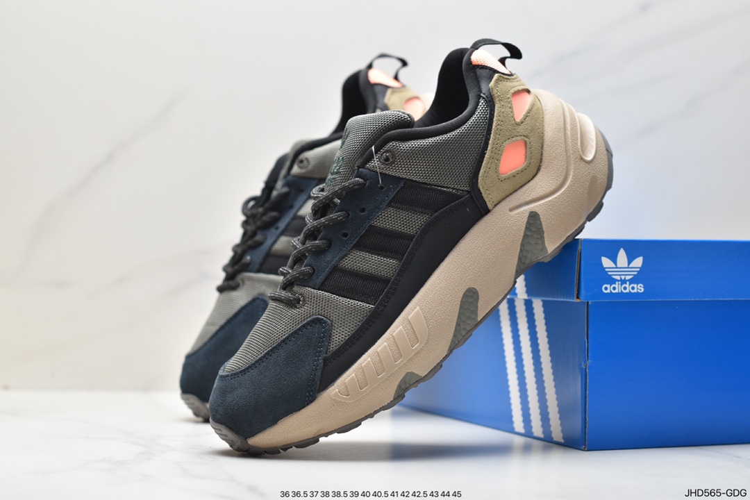 Adidas Originals ZX 22 new popcorn upgraded version GX2040