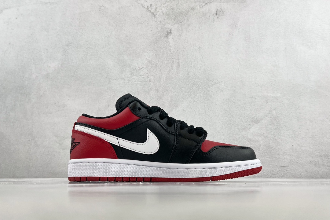 Jordan Air Jordan 1 Low GS black red white 553560-066