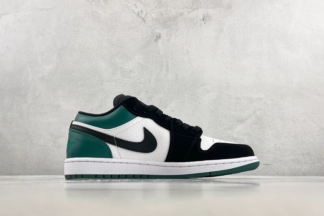 Jordan Air Jordan 1 Low black and green toe 553558-113