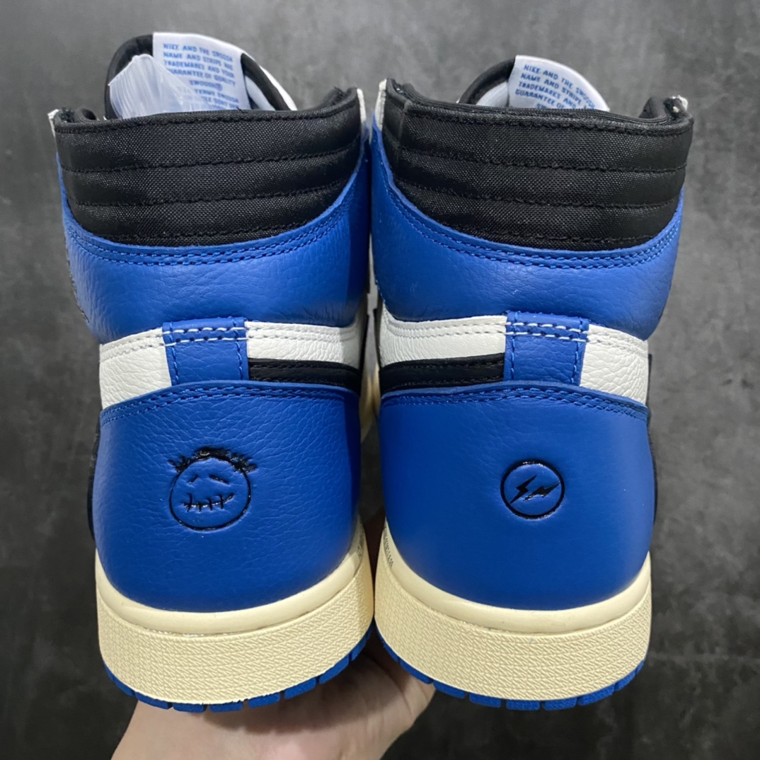 [Old DT version] New restock Travis Scott x Fragment Design × Air Jordan 1 High OG SP three-party joint DH3227-105