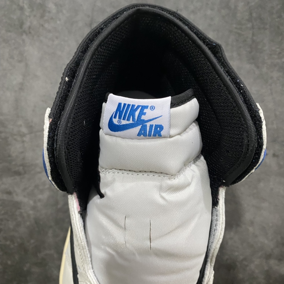 [Old DT version] New restock Travis Scott x Fragment Design × Air Jordan 1 High OG SP three-party joint DH3227-105