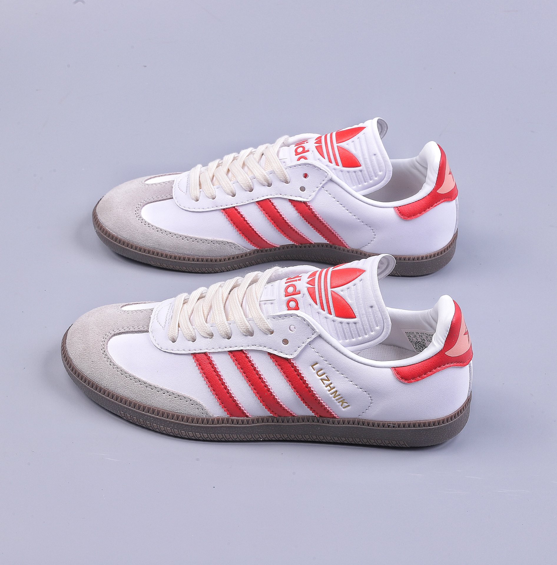 Adidas Samba Vegan long tongue Adidas clover casual sneakers CQ2216