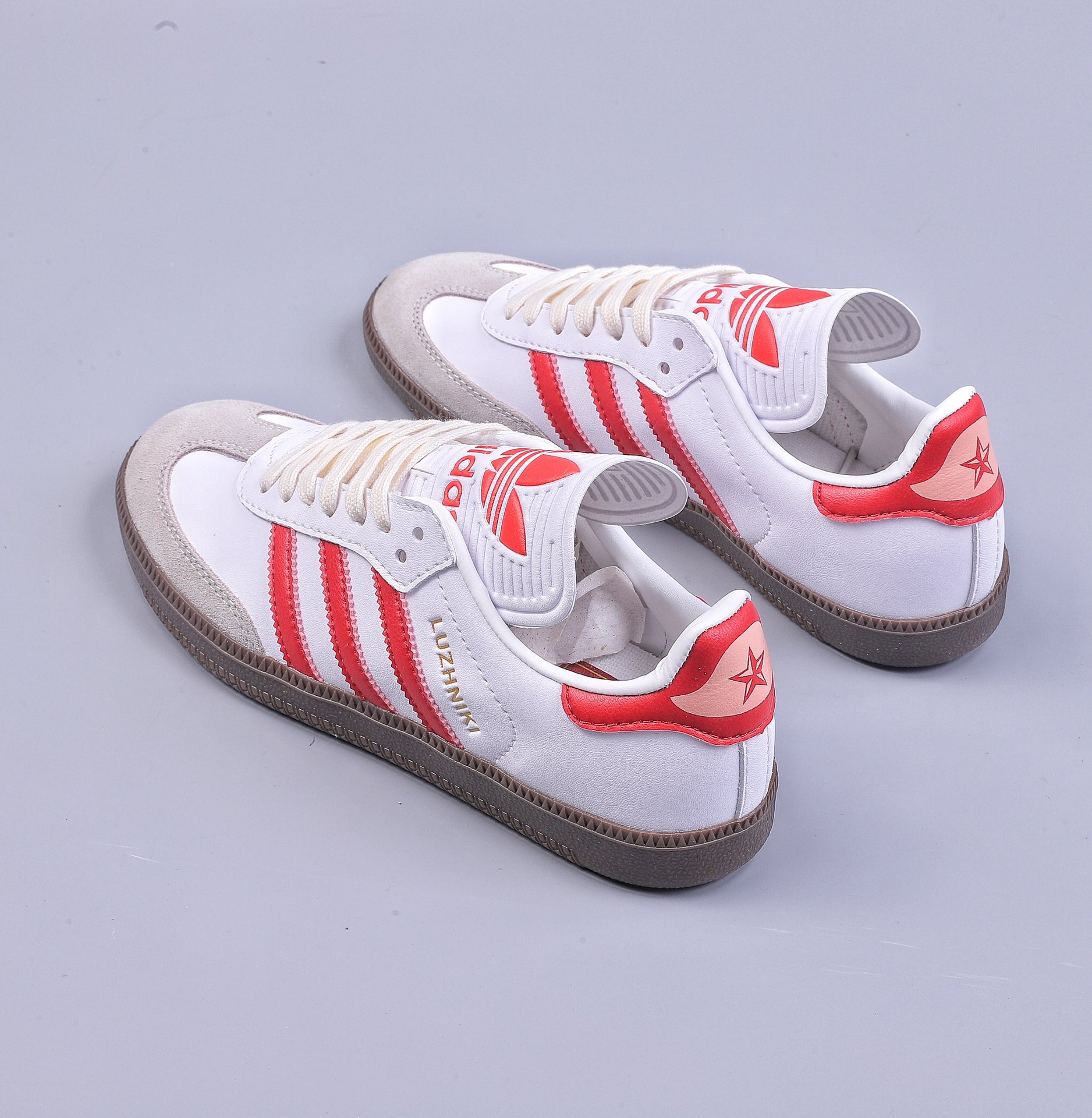 Adidas Samba Vegan long tongue Adidas clover casual sneakers CQ2216