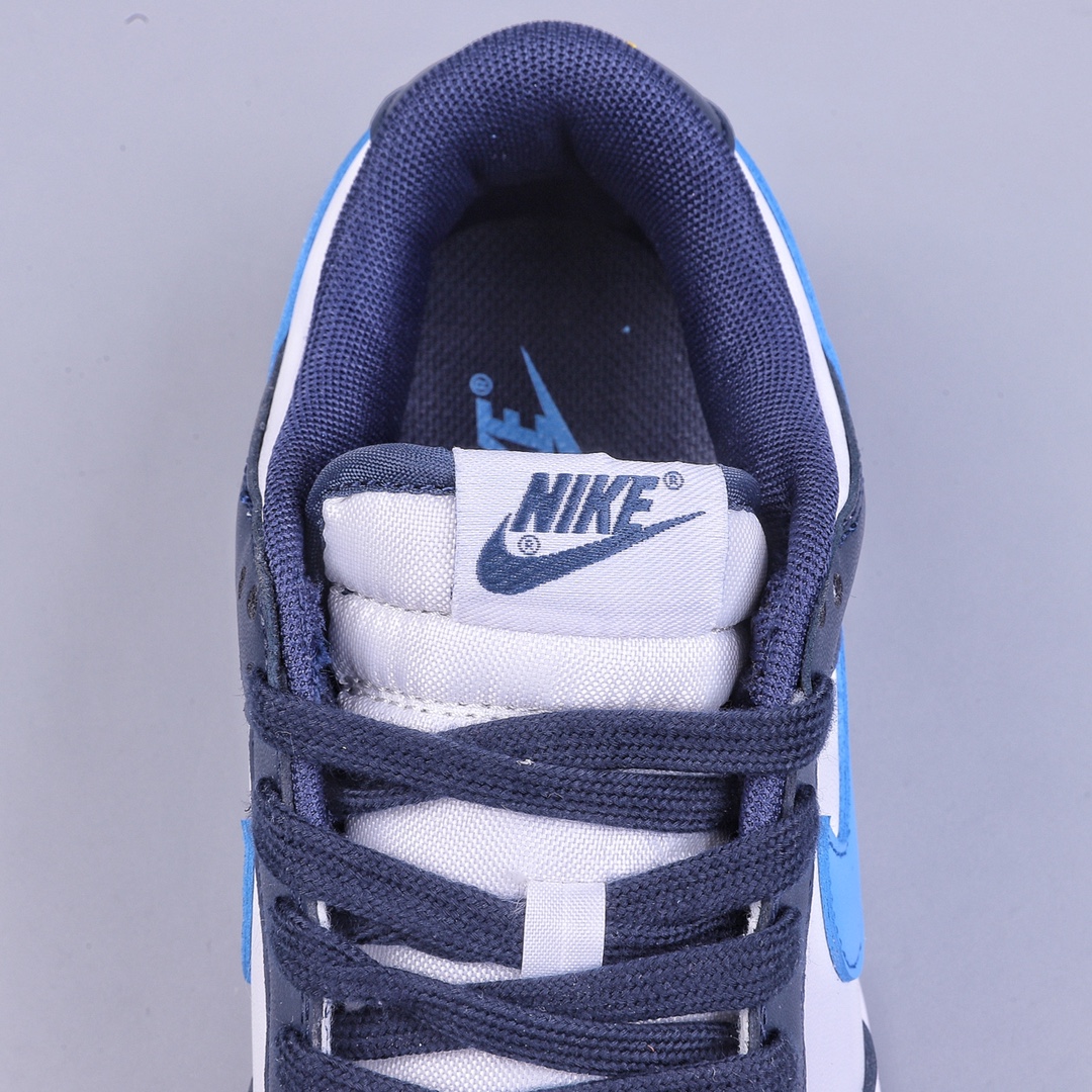 Nike Dunk Low black and white blue swoosh factory pure original quality shipment FN7800-400