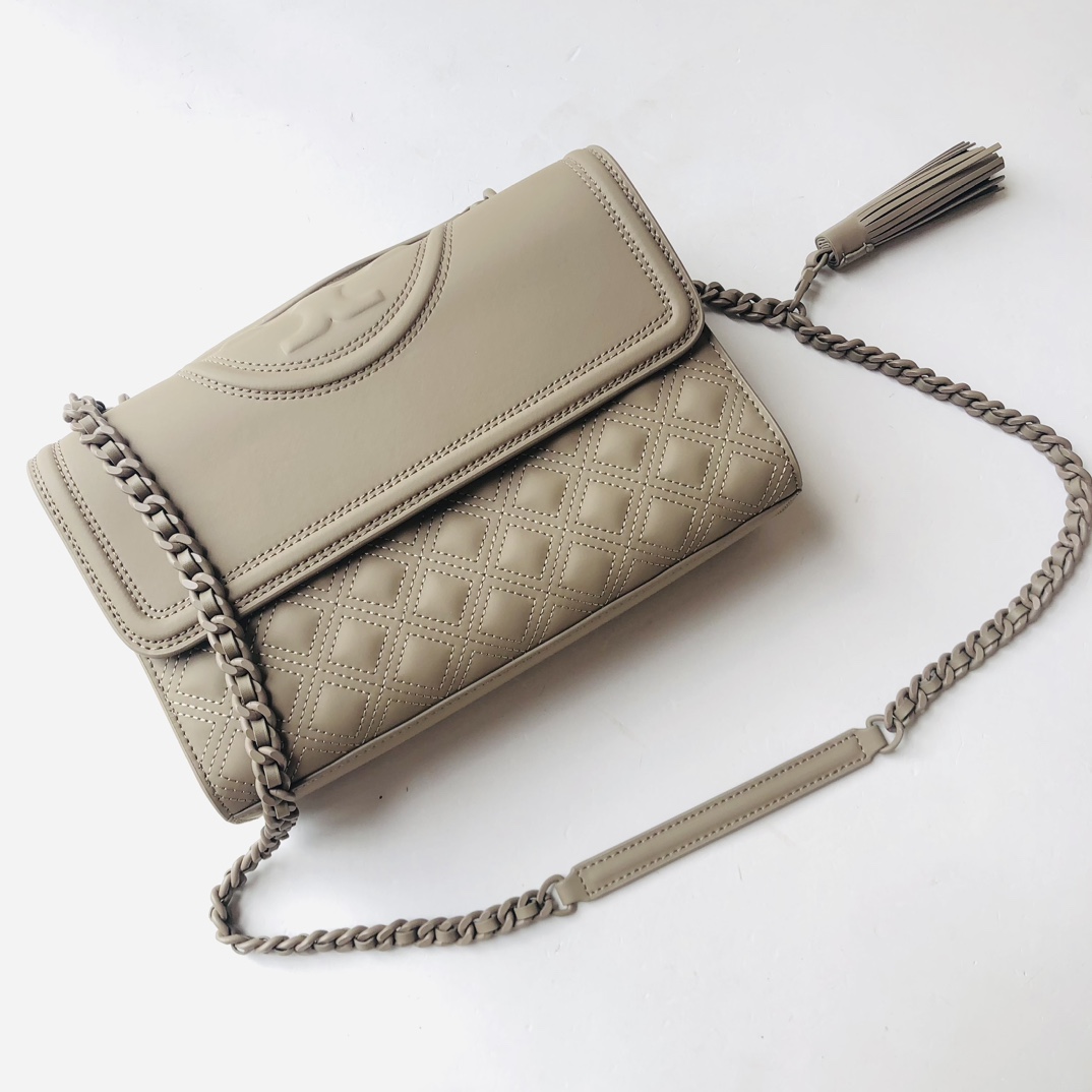 Tory Burch 82559，TB菱格哑光磨砂皮
