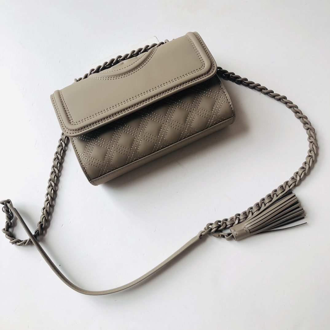 Tory Burch 82562 TB菱格哑光磨砂皮
