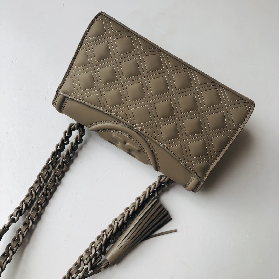 Tory Burch 82562 TB菱格哑光磨砂皮