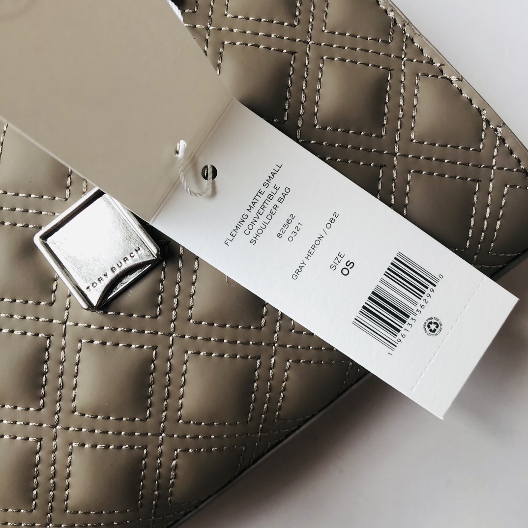 Tory Burch 82562 TB菱格哑光磨砂皮