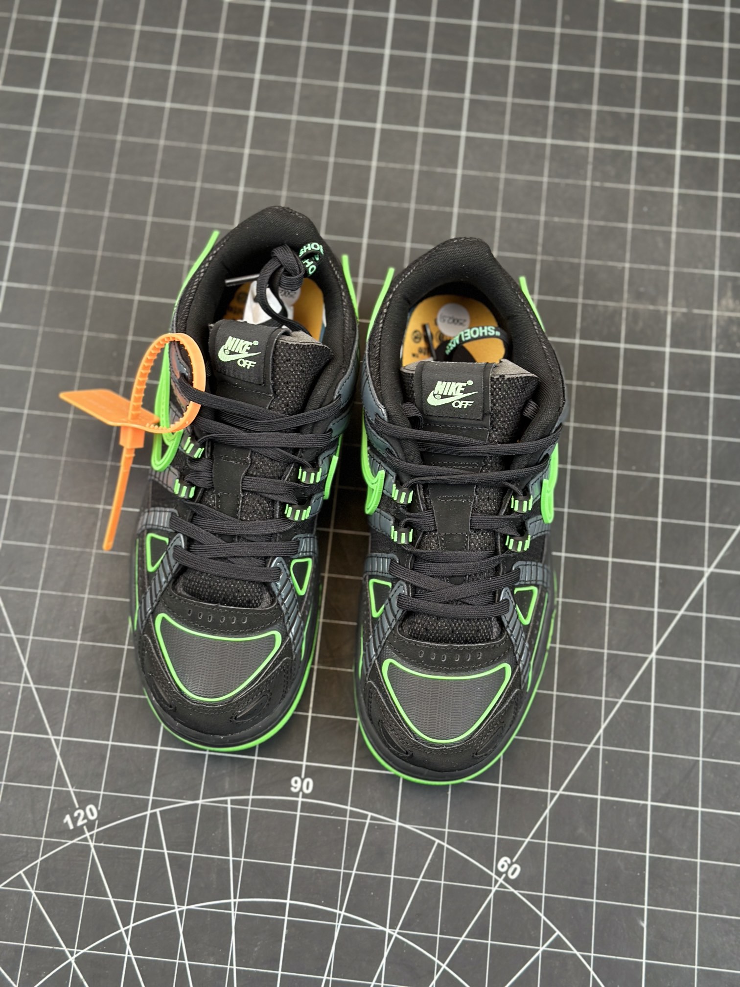 OFF-WHITE ¡Á Nike Rubber Dunk Green Strike joint model CU6015-001