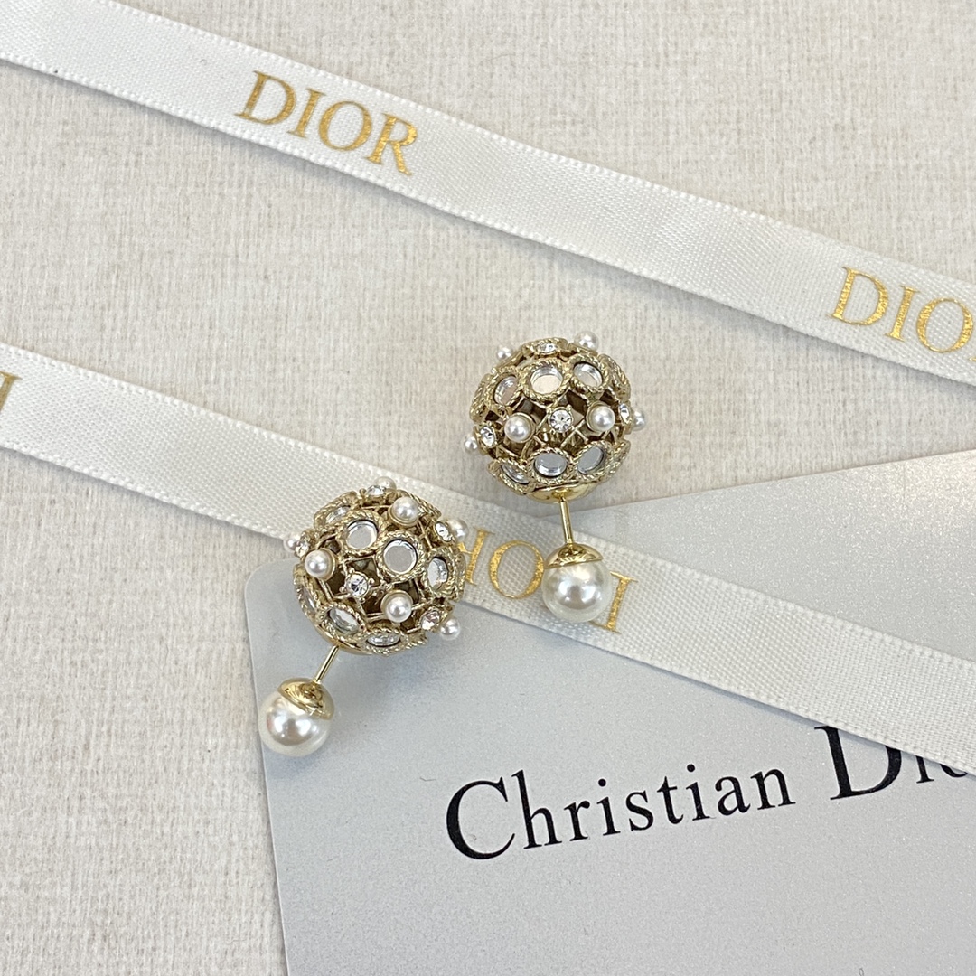 Dior Jewelry Earring Openwork