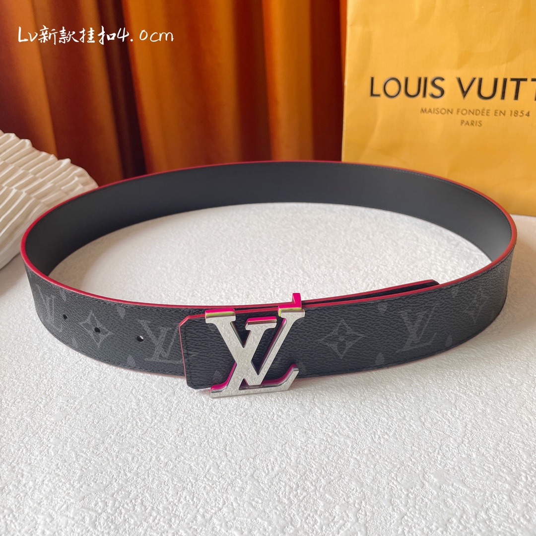 L/V经典原单品质面经典印花配黑色平