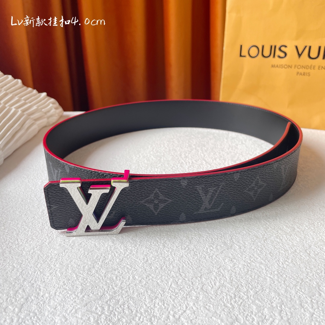 L/V经典原单品质面经典印花配黑色平