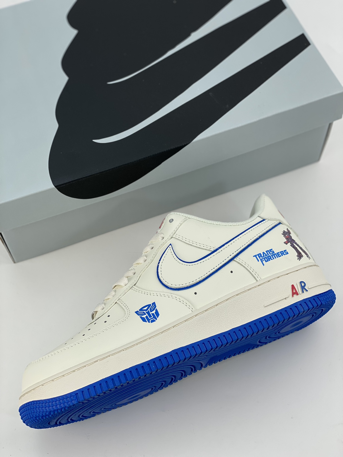 Nike Air Force 1 Low 07 Transformers White Blue BS9055-717