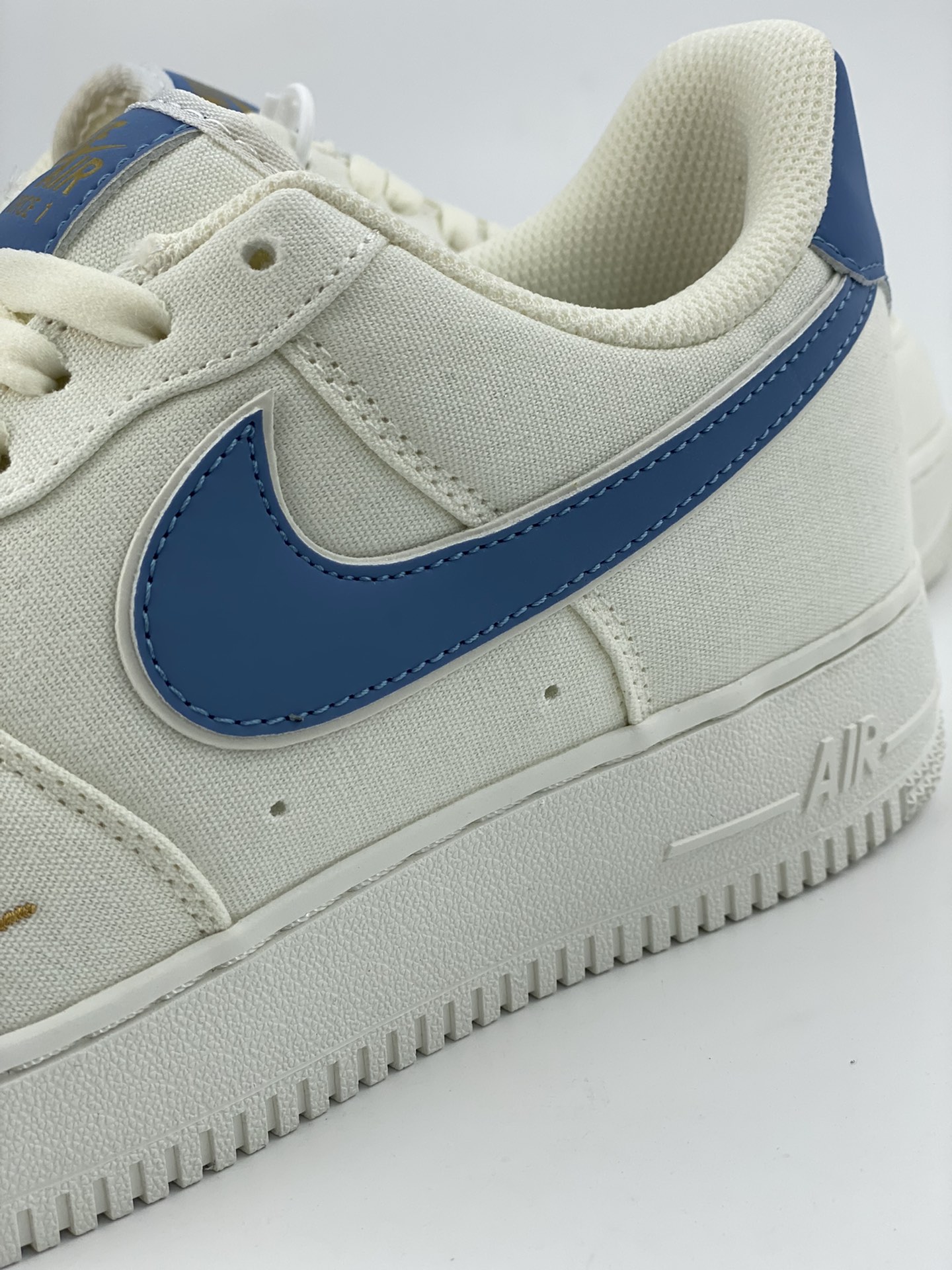 Nike Air Force 1 Low 07 canvas beige blue MN5696-209