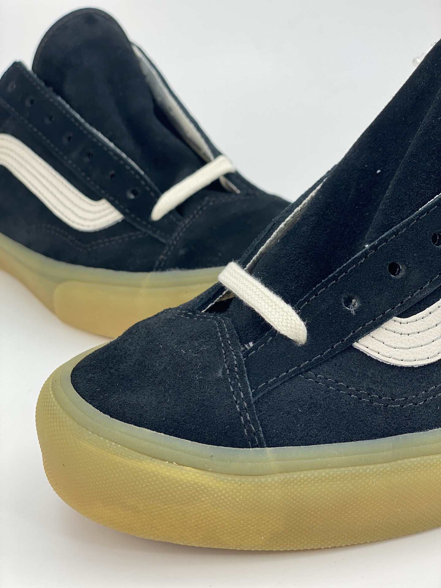 VANS Style 36 black rubber sole men's and women's suede versatile low-top sneakers