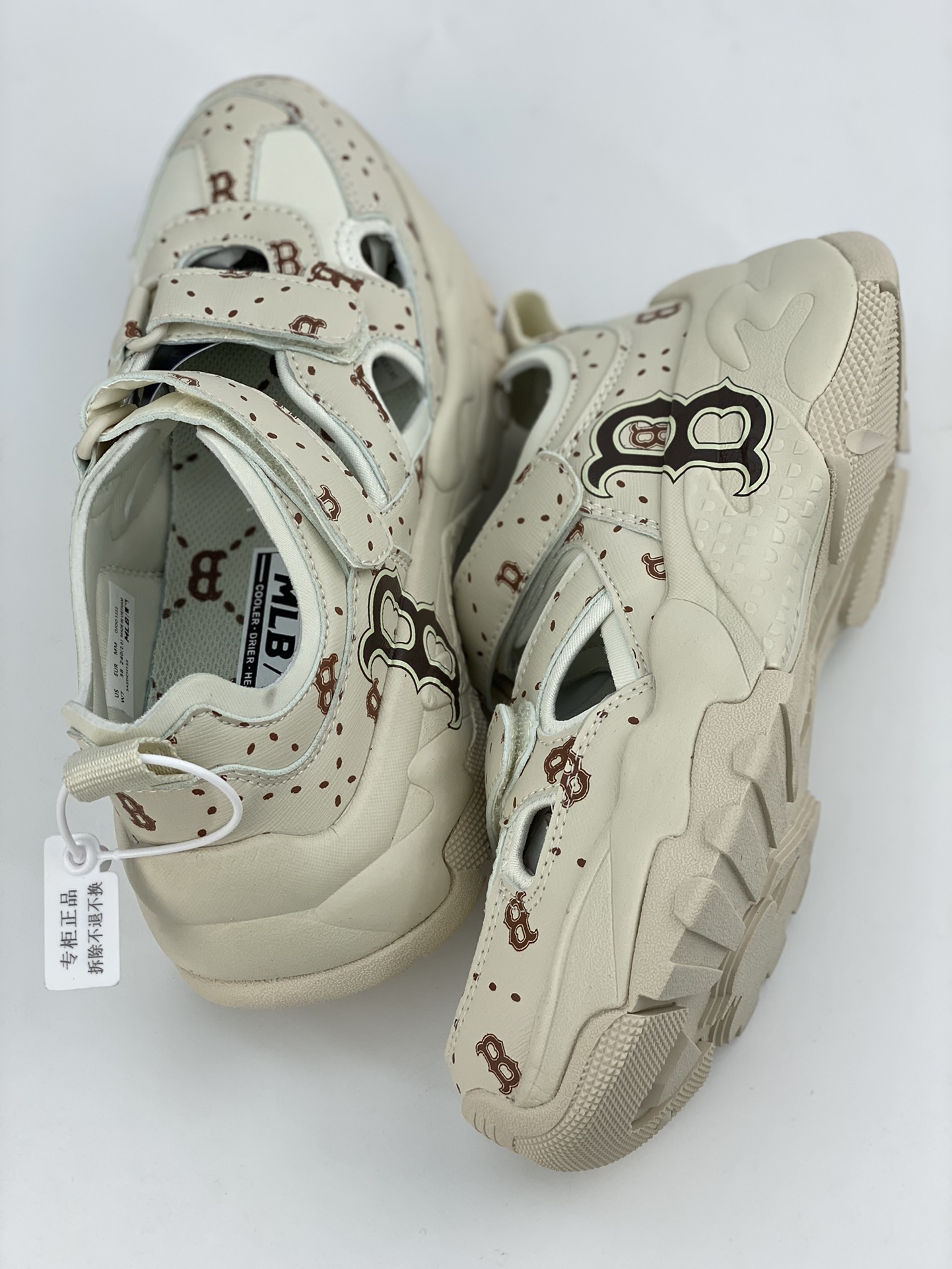 NY American Football Yankees Limited x MLB Big Ball Chunky Mesh Thick-Soled Dad Series Low-top Sandals 3ASDCH133 (GP006C)