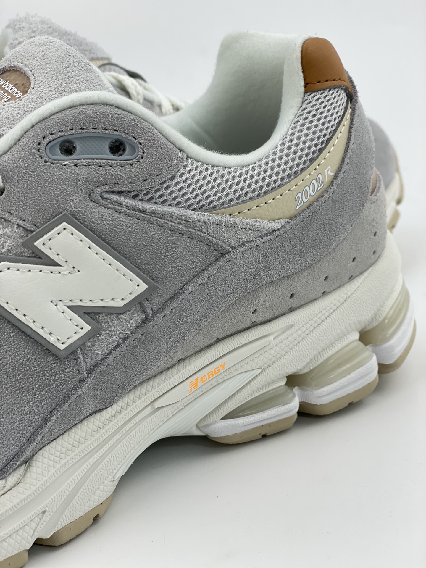 New Balance NB 2002R classic light gray 2002 series retro casual running shoes M2002RSB