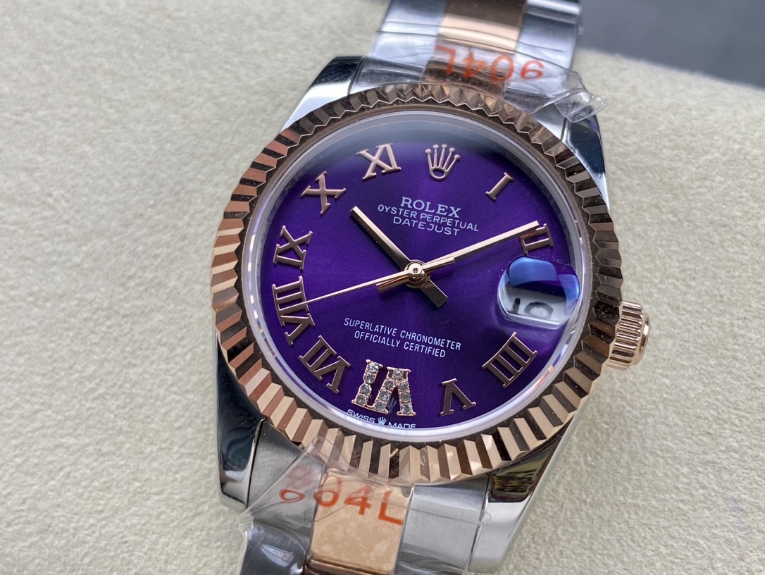 SK Factory 労力士Rolex 女款 日志型31mm 自動機械式腕時計
