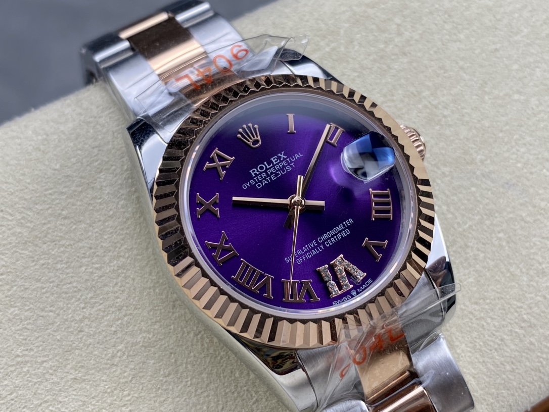 SK Factory 労力士Rolex 女款 日志型31mm 自動機械式腕時計