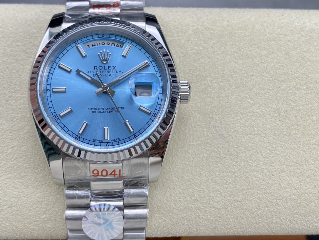 SK厂 劳力士Rolex 双历 星期日志型シリーズ 36mm - 高品質自動機械腕時計