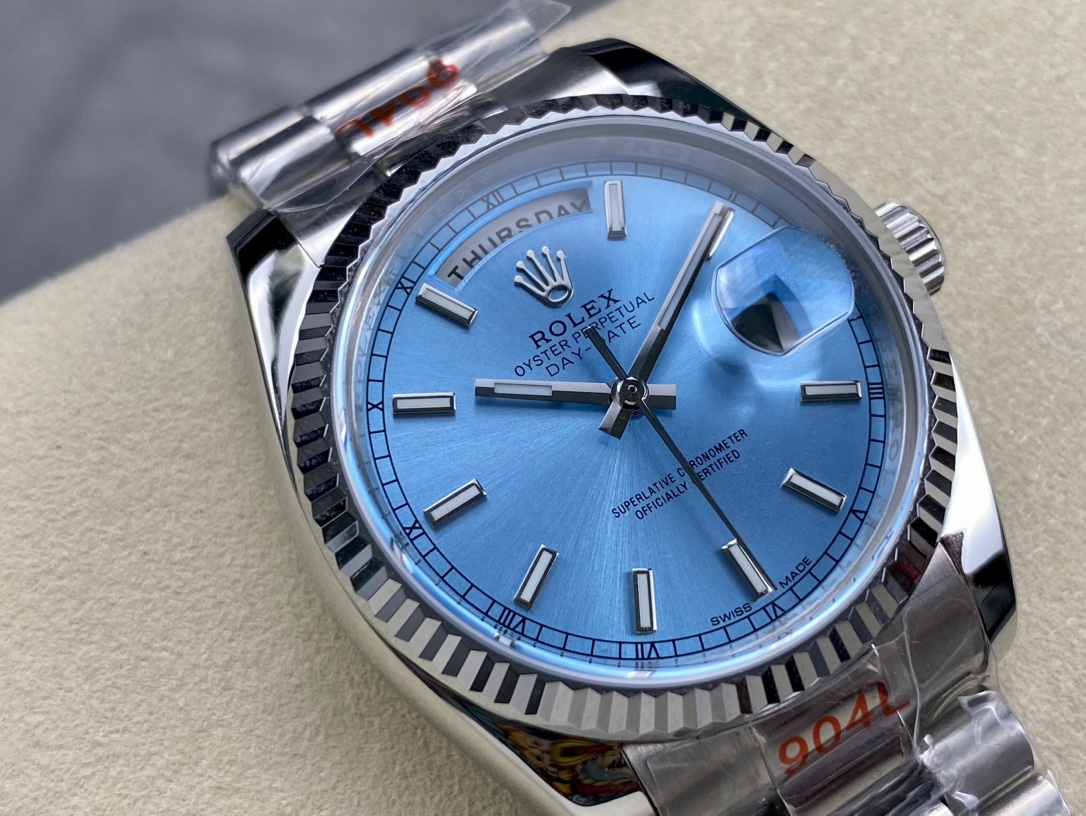 SK厂 劳力士Rolex 双历 星期日志型シリーズ 36mm - 高品質自動機械腕時計