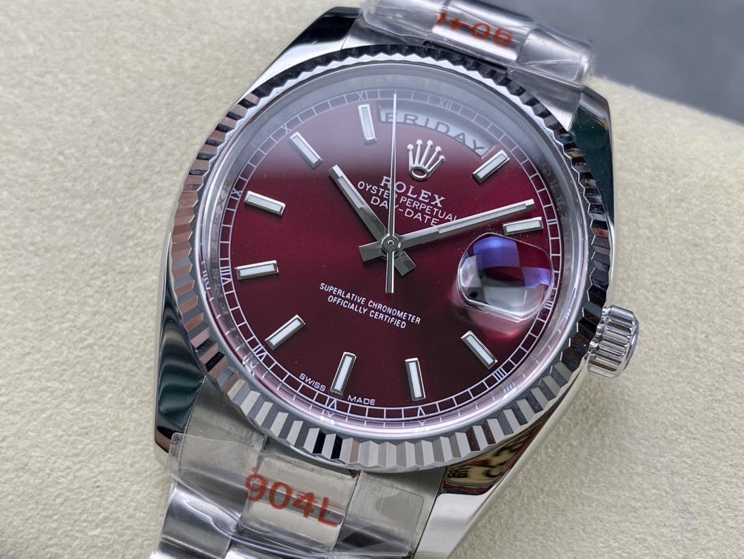 SK厂 劳力士Rolex 双历 星期日志型シリーズ 36mm