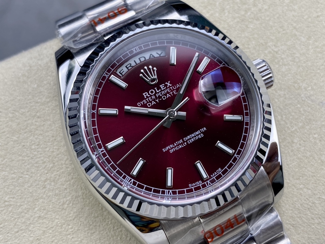 SK厂 劳力士Rolex 双历 星期日志型シリーズ 36mm