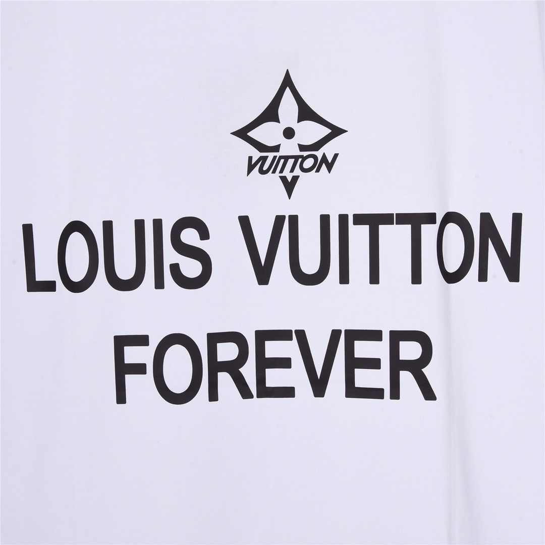 160 Louis Vuitton/路易威登23ss夏季最前后幅飞镖印花短袖