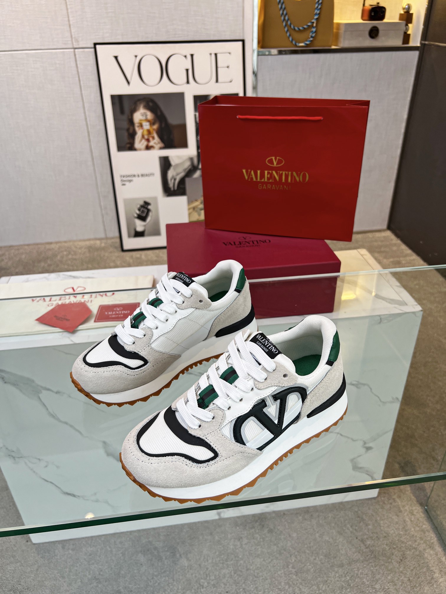 Valentino Valentino Nuevo Casual Zapatos Gump Zapatos 2023 Últimos Modelos Caminar Pareja Explosión 