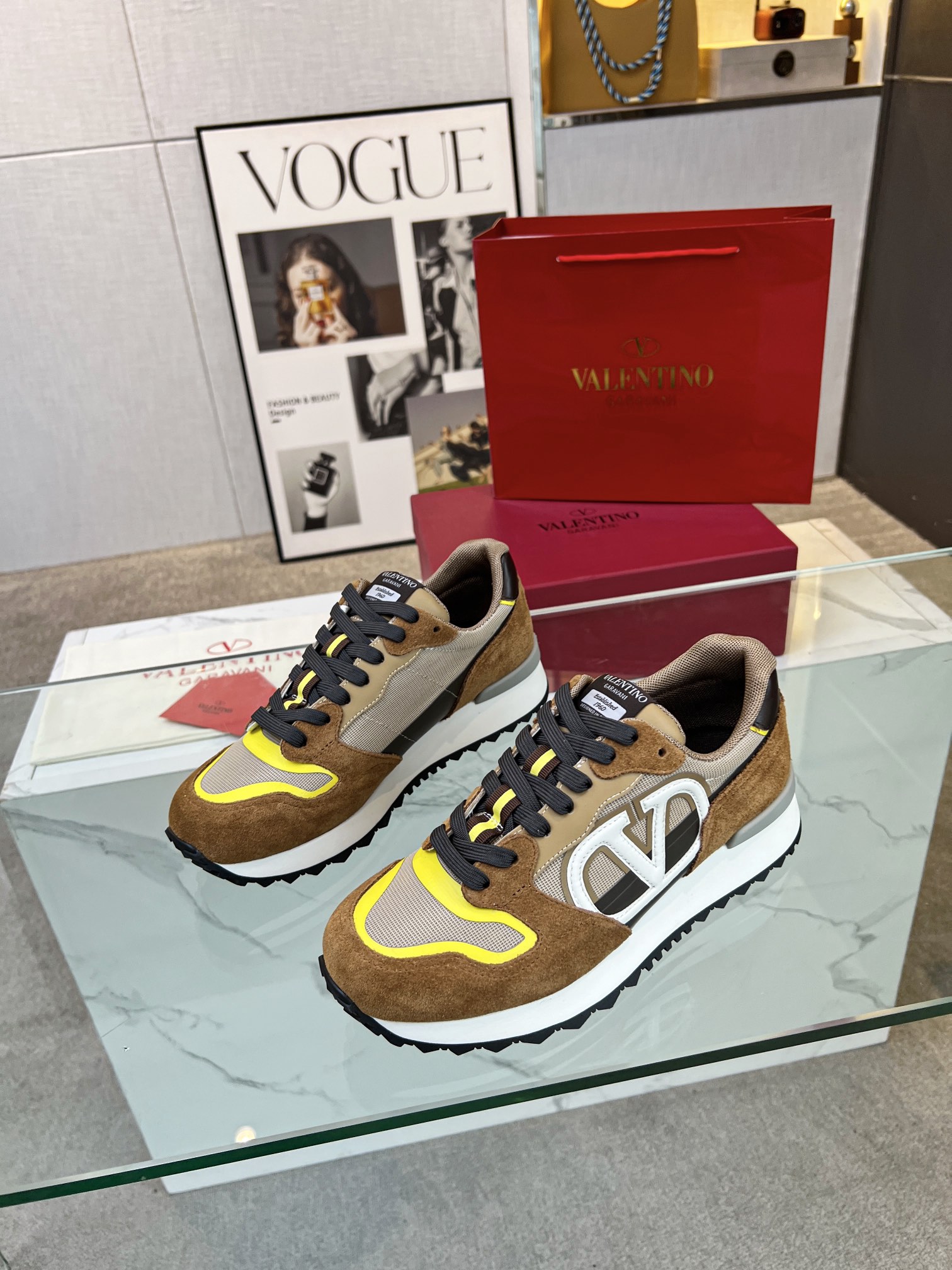 Valentino Valentino Nuevo Casual Zapatos Gump Zapatos 2023 Últimos Modelos Caminar Pareja Explosión 
