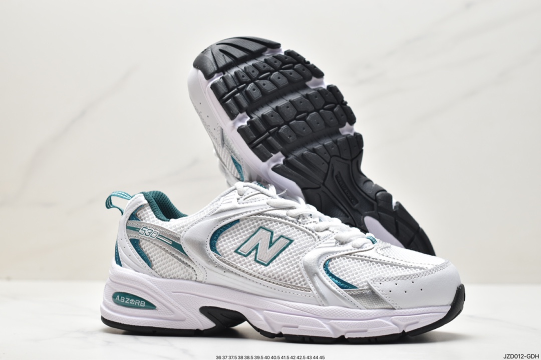 NB/New Balance MR530 series retro dad style mesh running casual sports shoes MR530AB