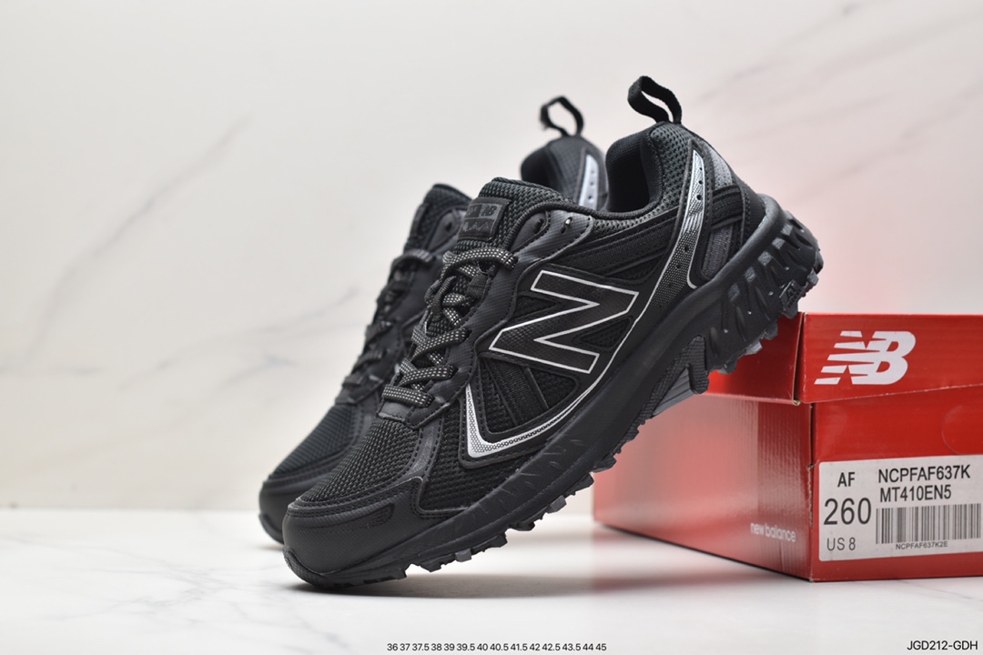 NEW BALANCE NB410 Men's and Women's Shoes Couple's Retro Casual Black Warrior Running Shoes MT410EN5