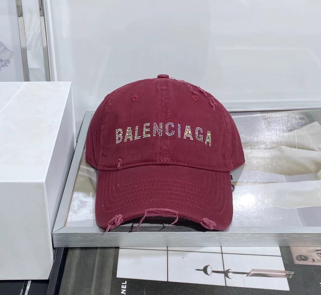 BALENCIAGA新款个性棒球帽高