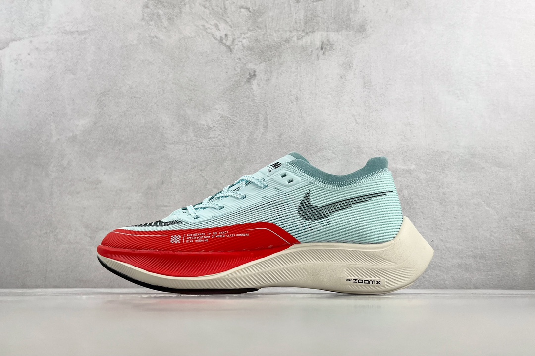 Nike Zoomx Vaporfly Next% 2 ice blue Maratón Azul rojo N.º de artículo: CU4111 400 Tallas: 36 36.5 37.5 38 38…