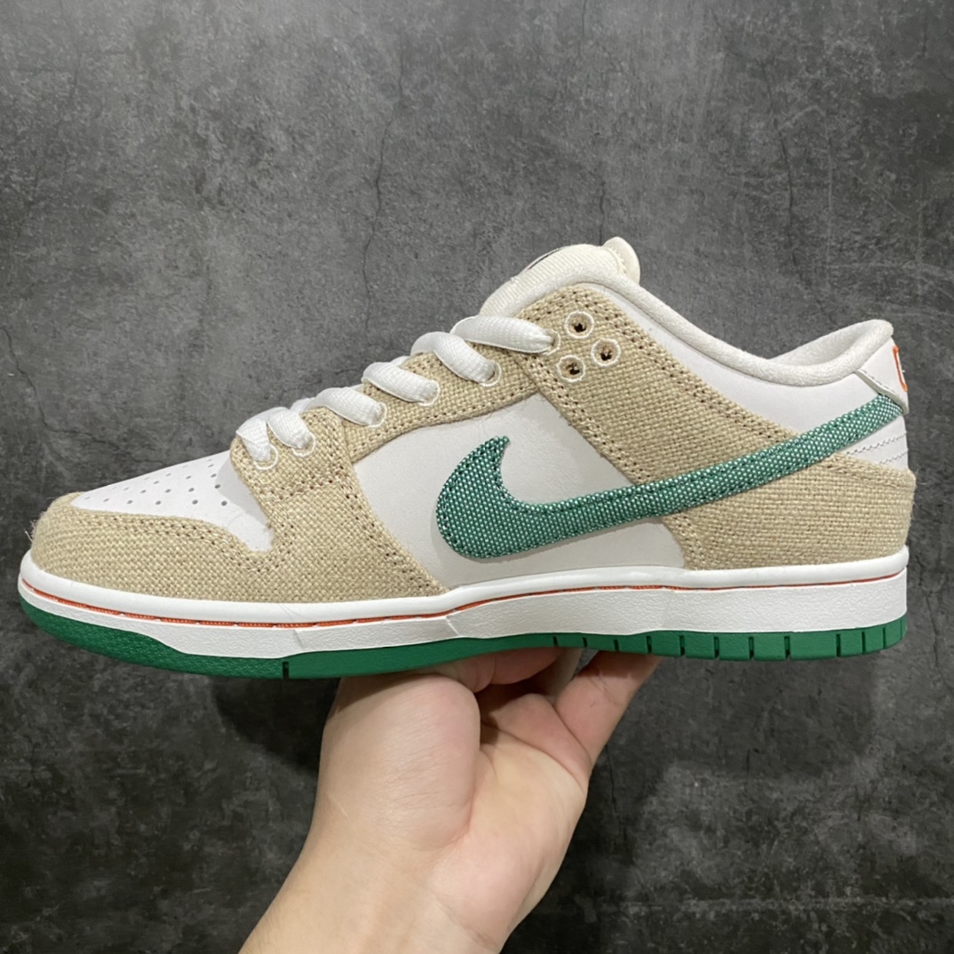 [M Pure Original] Jarritos x Nike SB Dunk Low Joint Mexican Soda Beige Green Tear Off FD0860-001