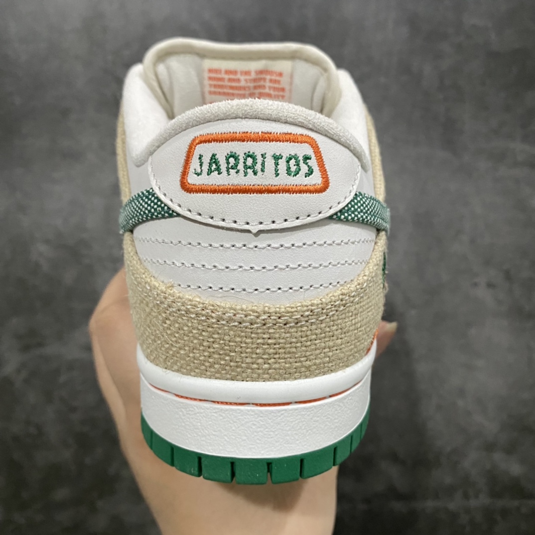 [M Pure Original] Jarritos x Nike SB Dunk Low Joint Mexican Soda Beige Green Tear Off FD0860-001