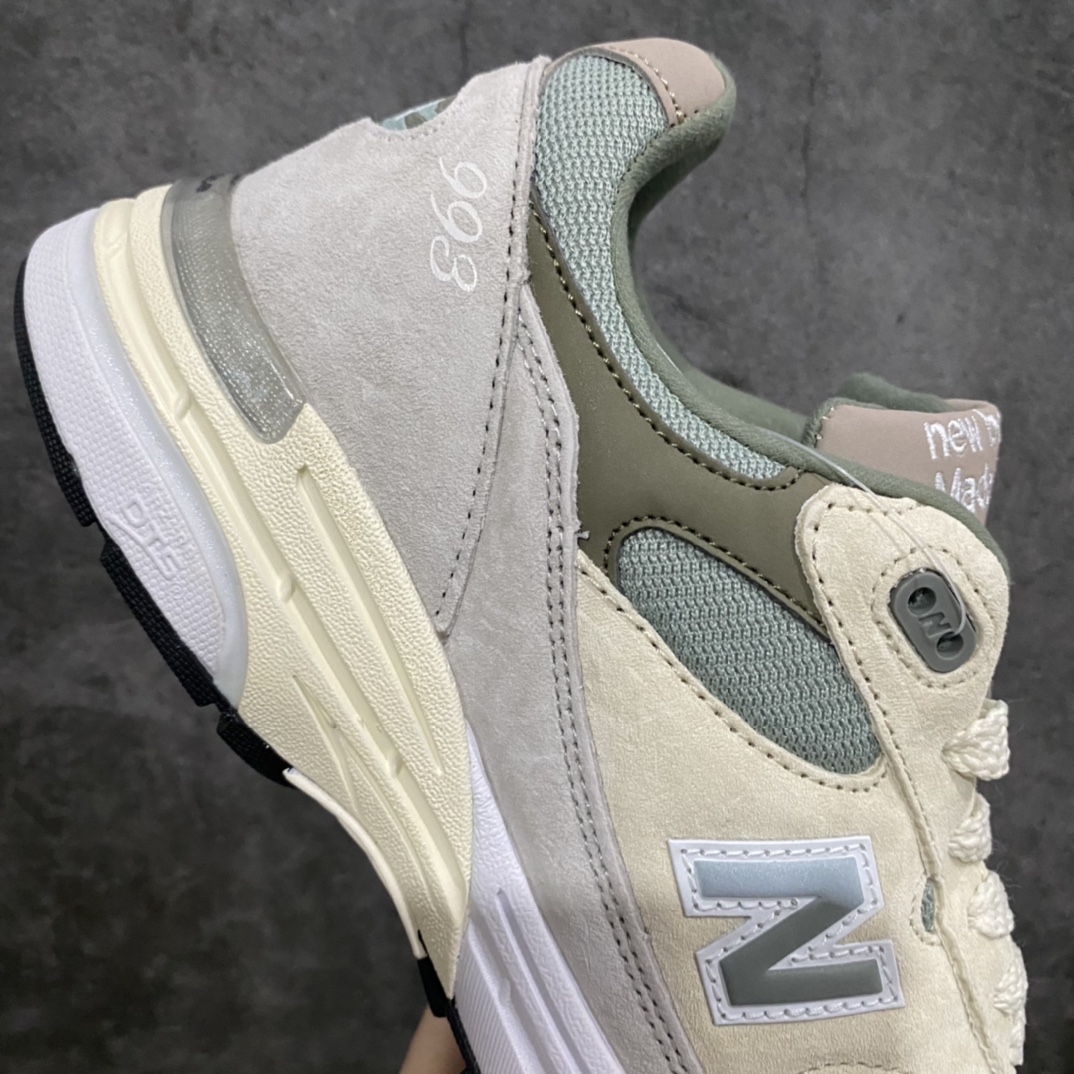 [K version pure original] Kith x New Balance WR993KT1 NB993 joint gray green