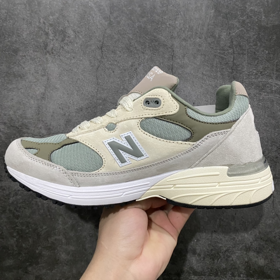 [K version pure original] Kith x New Balance WR993KT1 NB993 joint gray green