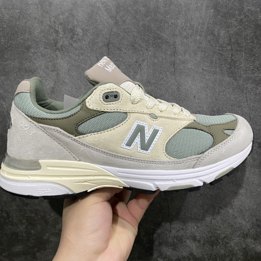 [K version pure original] Kith x New Balance WR993KT1 NB993 joint gray green