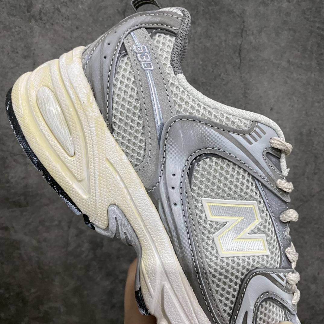 DT pure original version NB530 silver gray distressed item number MR530TG men's and women's shoes