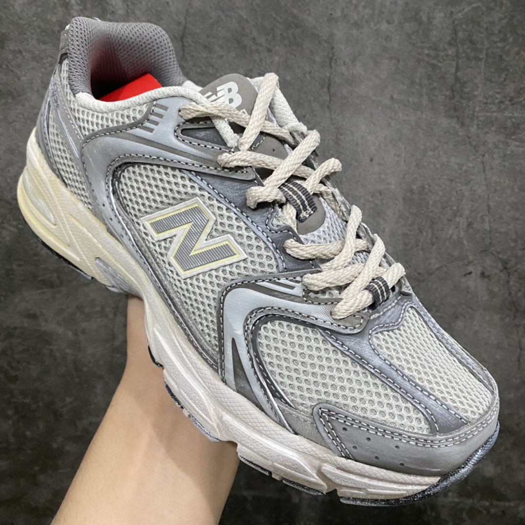 DT pure original version NB530 silver gray distressed item number MR530TG men's and women's shoes