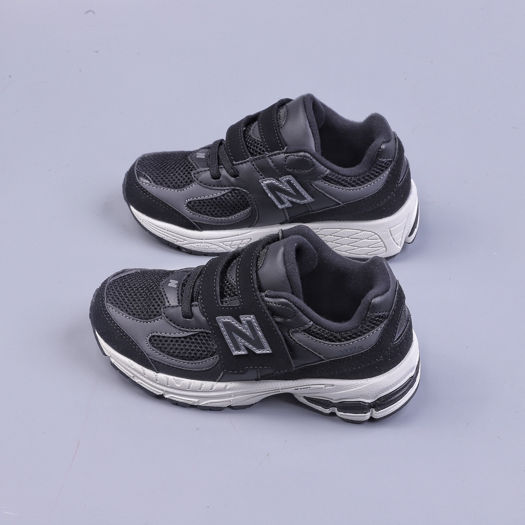 Children's shoes New Balance NB 2002R series Velcro children's shoes PV2002BK