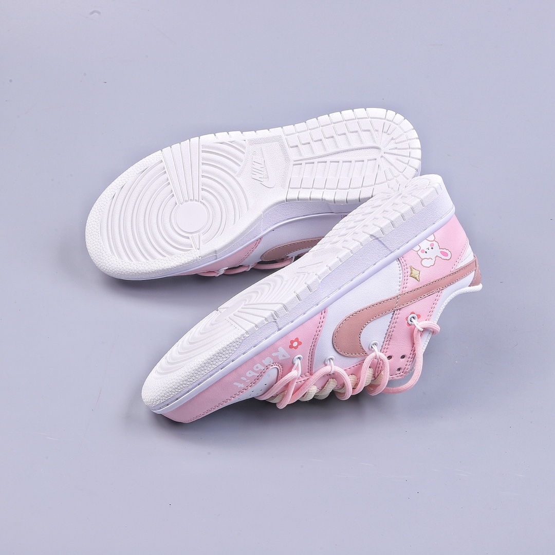 Nike Dunk Low ”Cute Rabbit” low-top deconstructed strap cute rabbit DH9765-100