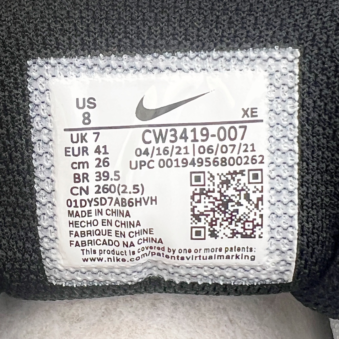 图片[9]-＃TG纯原 NK Air Zoom Winflo V8 登月网面透气专业跑步鞋 CW3419-007 原档案数据原厂网纱 正确高频花纹 前后掌内置Zoom Air气垫 原装MD大底 脚感完美还原 原盒原配 QC检验、钢印 俱全 原底科技 同步原版 脚感堪比Boost 实拍调校N版已经零色差零失真 百分百还原实物色彩所见即所得 不存在货不对板色差等低级问题 选购参考实物拍摄 不混卖不参货 只用心做好货严格选品 承诺混一赔十 尺码：36 36.5 37.5 38 38.5 39 40 40.5 41 42 42.5 43 44 44.5 45-选品中心